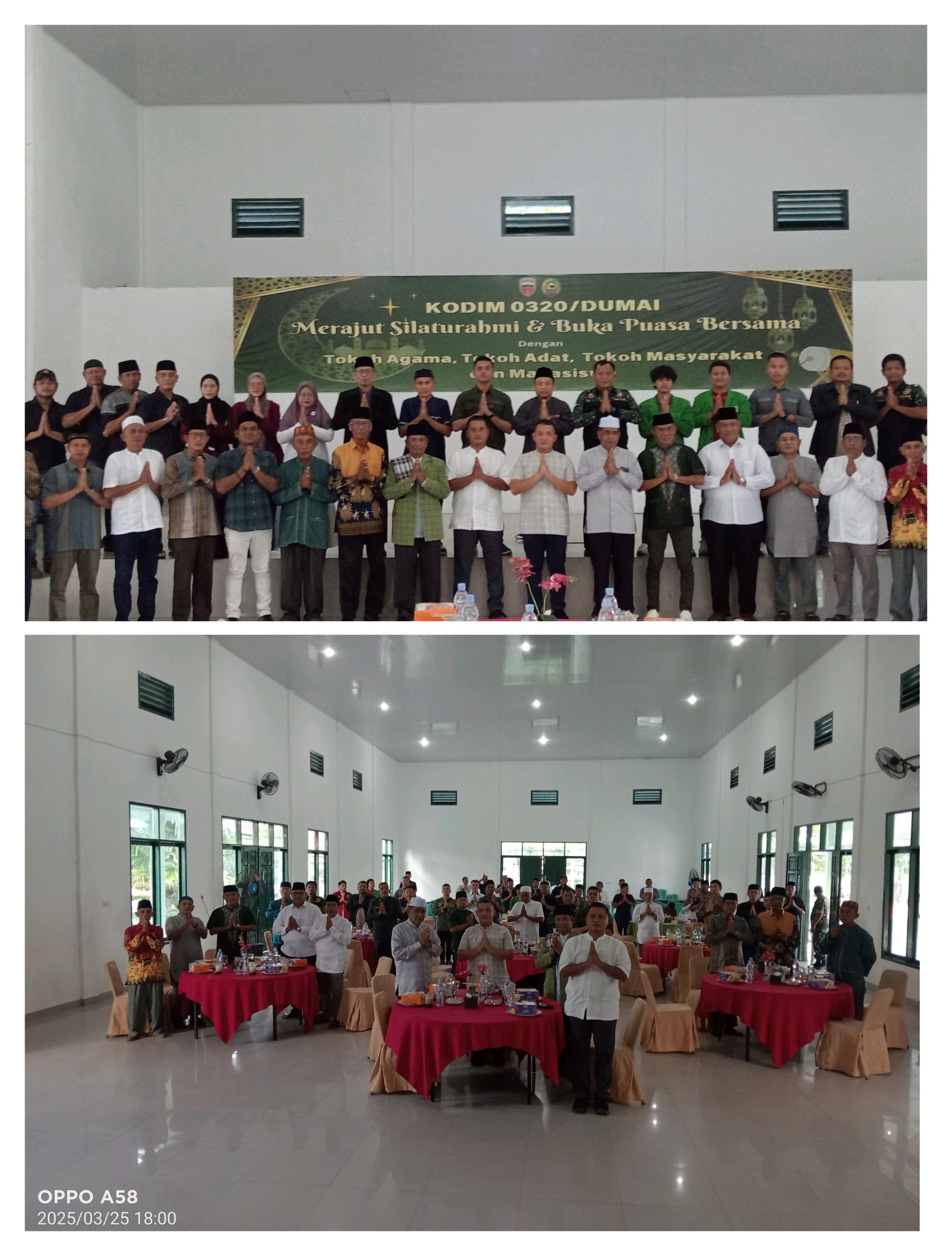 Dandim 0320/Dumai Gelar Silaturahmi dan Buka Puasa Bersama, Perkuat Sinergi dengan Masyarakat
