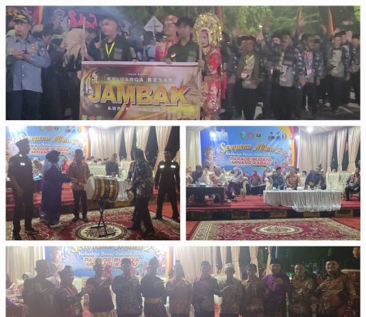 Milad II Keluarga Besar Jambak Ampek Janjang (KBJR) Dumai 2025 Semarak dengan Parade Budaya minangkabau yang diikuti oleh seluruh Ikatan Keluarga/Suku minang di Kota Dumai