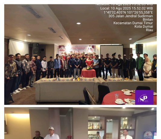 Pelindo Hadir Dukung Pelantikan LPPD Dumai, Perkuat Sinergi dengan Pemuda Daerah
