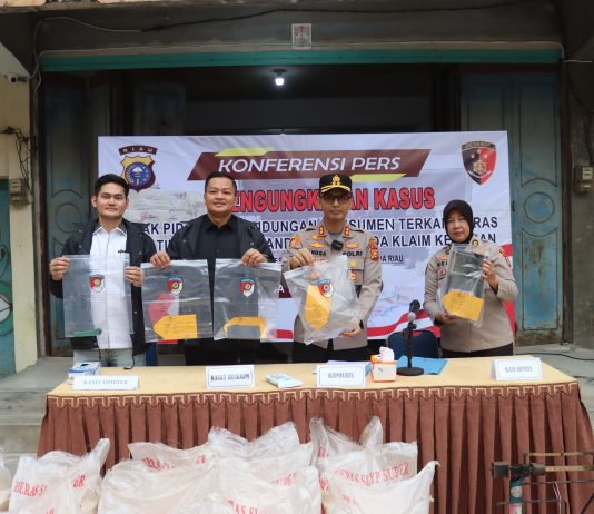 Polres Dumai Ungkap Kasus Pengoplosan Beras Bermerek Premium, Amankan Dua Ton Barang Bukti