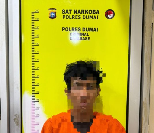 Polres Dumai Ringkus Pemuda di Bukit Kapur, Sabu 5,13 Gram Disita dari Kotak Rokok