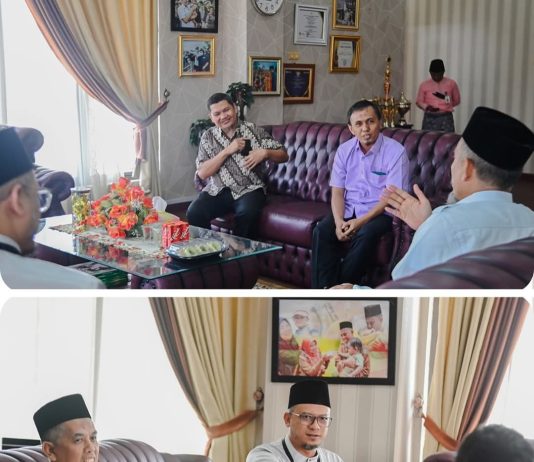 Muhammad Mufarizal Dampingi Wali Kota Dumai Sambut Rencana UNRI Aktifkan Kembali Kampus di Dumai