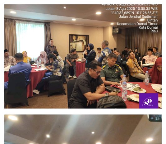 Rapat TIMPORA Dumai Kuatkan Kolaborasi Tangkal TPPO dan TPPM Lewat Sinergi Lintas Instansi