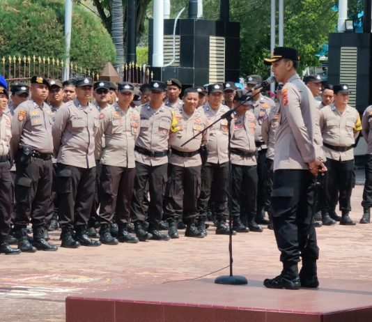 Polres Dumai Tingkatkan Profesionalisme Personel dalam Pengendalian Massa Melalui Pelatihan Intensif
