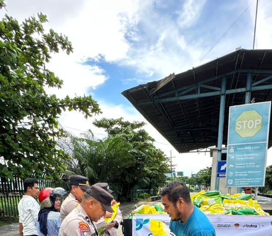 Polsek Kawasan Pelabuhan Dumai Gelar Operasi Pasar Pangan Murah, Ringankan Beban Ekonomi Warga