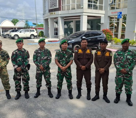 Kodim 0320 Dumai Gelar Patroli Bersama Komduk dan Komcad untuk Ciptakan Harkamtibmas