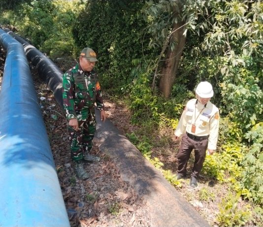 Sinergi TNI dan Pertamina: Patroli Jalur Pipa Minyak di Dumai Diperketat