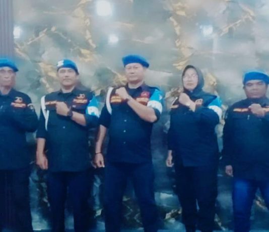 Komandan Provost GRIB JAYA Kota Dumai Indra Putra Pimpin Rapat Persiapan Penyerahan Mandat dan Pemilihan Wadan Baru
