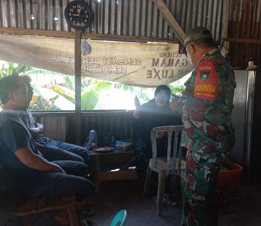 Babinsa Koramil 02/BK dan Security PT. PHR Gelar Patroli Pengamanan Jalur Pipa Minyak di Bagan Besar – Bukit Kapur