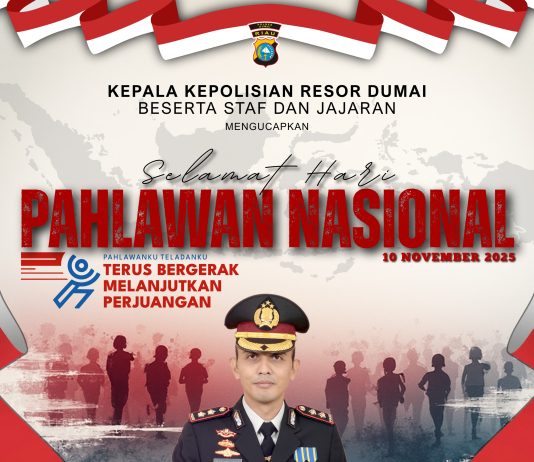 Kapolres Dumai Ajak Masyarakat Teladani Semangat Pahlawan di Hari Pahlawan 2025