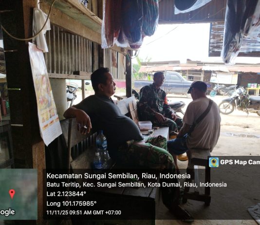 Sertu Miftah Perkuat Kemanunggalan TNI dan Rakyat Lewat Kegiatan Komsos