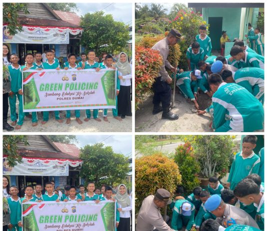 Polres Dumai Gencarkan Penghijauan, Kapolres: “Investasi Masa Depan!”