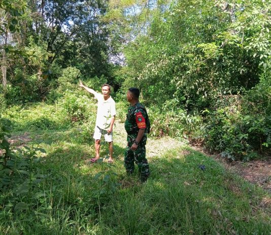 Kodim 0320/Dumai Laksanakan Patroli dan Sosialisasi Karhutla di Wilayah Medang Kampai*
