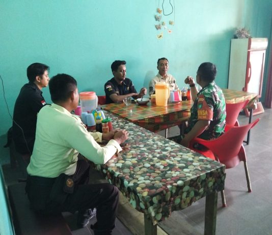 Koramil 02/BK Bersama Security PT PHR Kembali Gelar Patroli Pengamanan Jalur Pipa Minyak di Bagan Besar Timur