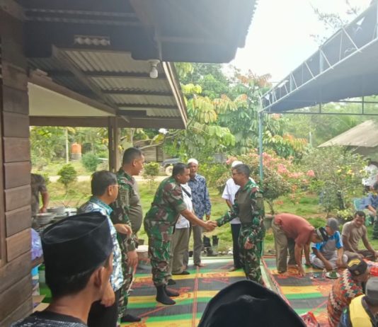 Silaturahmi dan Doa Bersama Warga Besilam Baru Bersama Group 3 Kopassus, Danramil Sungai Sembilan: Sinergi TNI dan Masyarakat Kunci Keamanan Wilayah