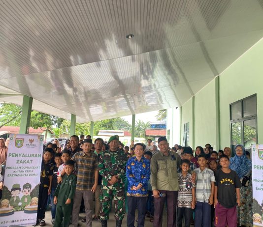 Kodim 0320/Dumai Bersinergi dengan Baznas Gelar Khitan Massal Program Dumai Sehat 2025