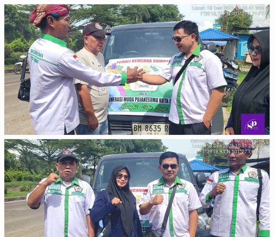 DPD GM Pujakesuma Dumai Berangkatkan Bantuan Kemanusiaan ke Aceh Tamiang