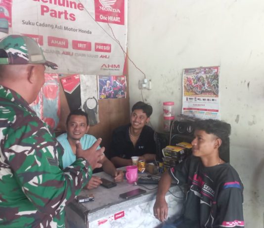 Koramil 02/BK dan Security PHR Laksanakan Patroli Pengamanan Jalur Pipa