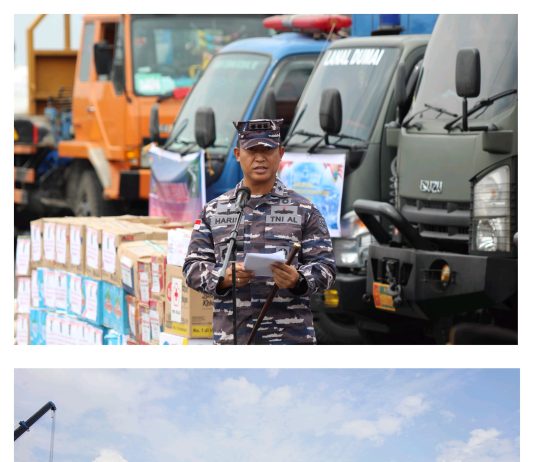 200 TON BANTUAN KEMANUSIAAN DARI RIAU, DIKIRIM TNI AL MENUJU ACEH DENGAN KRI TELUK GILIMANUK-531