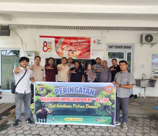 Polres Dumai Peringati Hari Jadi Fungsi Intelijen Polri ke-80 dengan Rangkaian Kegiatan Sosial dan Kemanusiaan.