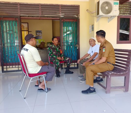 Babinsa Mundam Laksanakan Patroli dan Sosialisasi Karhutla di Wilayah Rawan