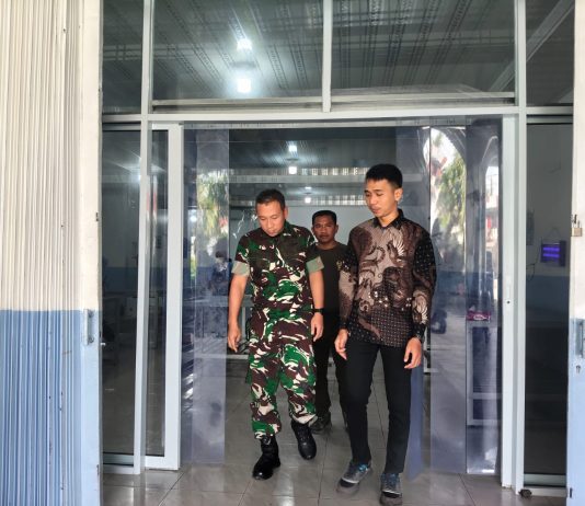 Dandim 0320/Dumai Tinjau Dapur Makan Bergizi di Jalan Gajah Mada
