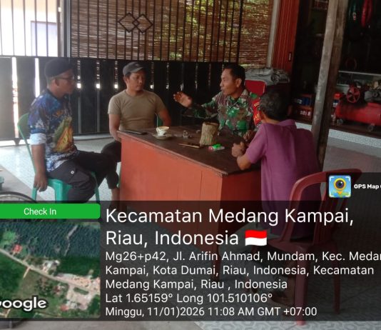 Babinsa Mundam Gencarkan Patroli dan Sosialisasi Karhutla di Wilayah Rawan