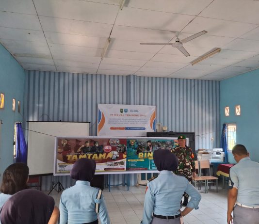 Koramil 01/Dumai Sosialisasikan Rekrutmen Casis TNI AD di SMK Pelayaran Hang Tuah