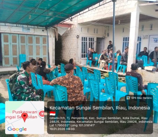 Babinsa Tanjung Penyembal Dampingi dan Monitor Pemakaman Militer Almarhum Serka Aprianto