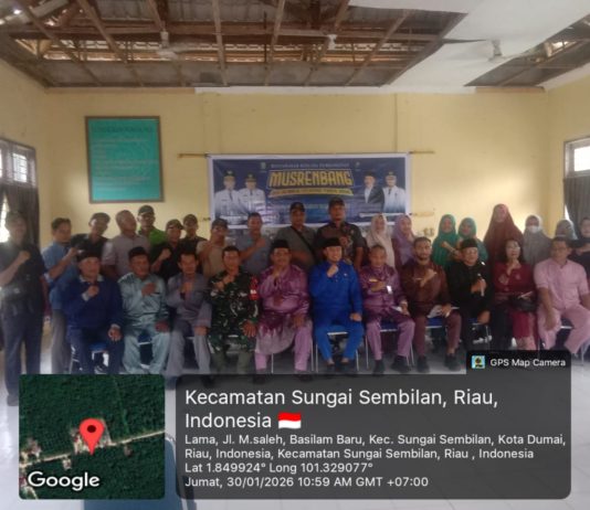 Musrenbang dan Rembuk Stunting 2026, Babinsa Basilam Baru Dorong Pembangunan Tepat Sasaran