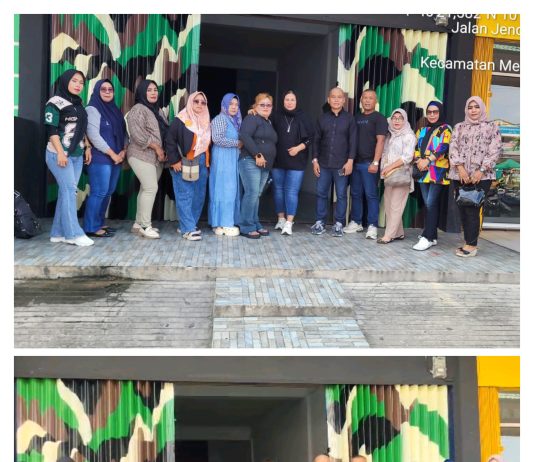 Yeni Jati Dampingi Keberangkatan Srikandi GRIB Kota Dumai ke Pekanbaru, Ketua DPC Agus Tera Beri Dukungan