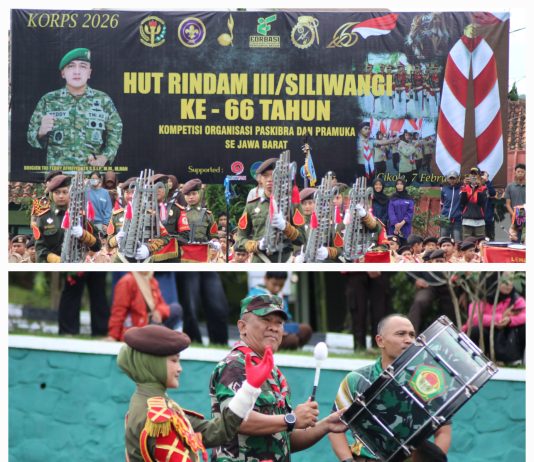 Tabuhan Genderang Bass Yudha Bahana Nusantara ,SMA Taruna Nusantara Indonesia Membahana Di Kesatrian Dodik Bela Negara Rindam III/Siliwangi Cikole Lembang
