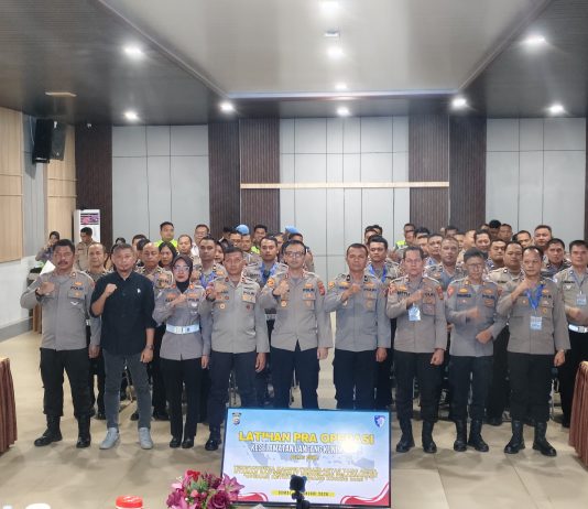 Polres Dumai Gelar Lat Pra Ops Keselamatan Lancang Kuning 2026