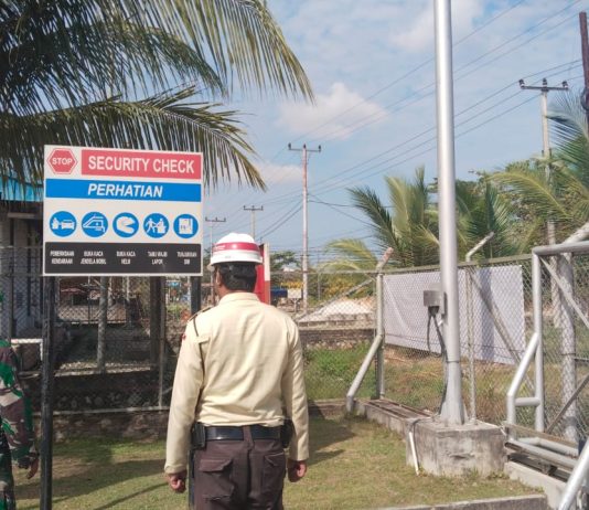 Babinsa Koramil 01/Dumai Perkuat Pembinaan Teritorial Lewat Kerja Sama Pengamanan Jalur PGN