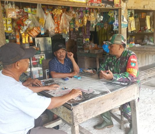 Tim Patroli SKK Migas Koramil 02/Bukit Kapur Amankan Jalur Pipa Pertamina Hulu Rokan