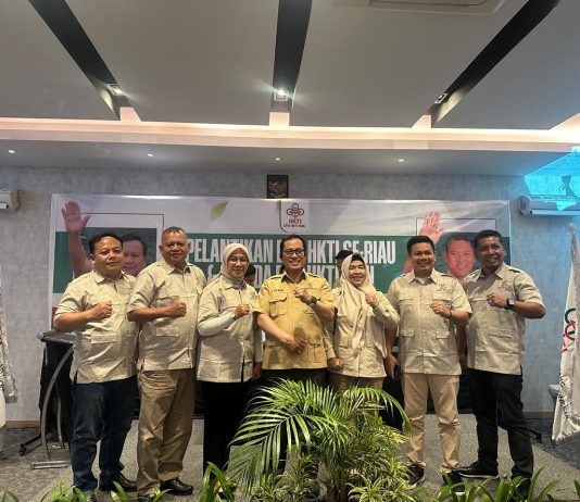 Suprianto Pimpin HKTI Kota Dumai, Resmi Dilantik di Pekanbaru