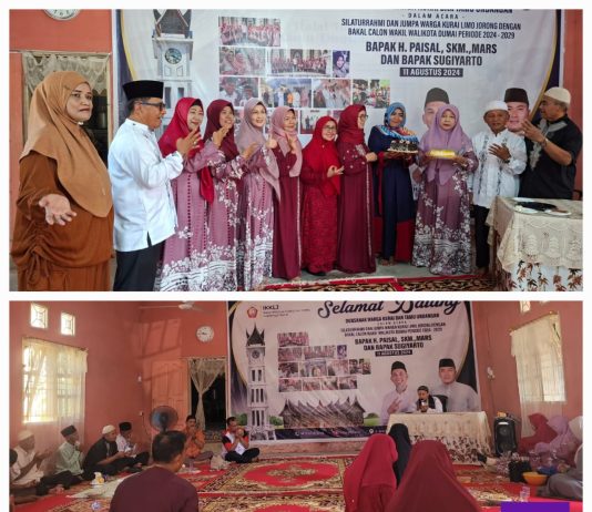 Kurai Dumai Gelar Makan Basamo Sambut Ramadhan, Rayakan HUT ke-44 Ria & HUT Perdana Suryapublik.com