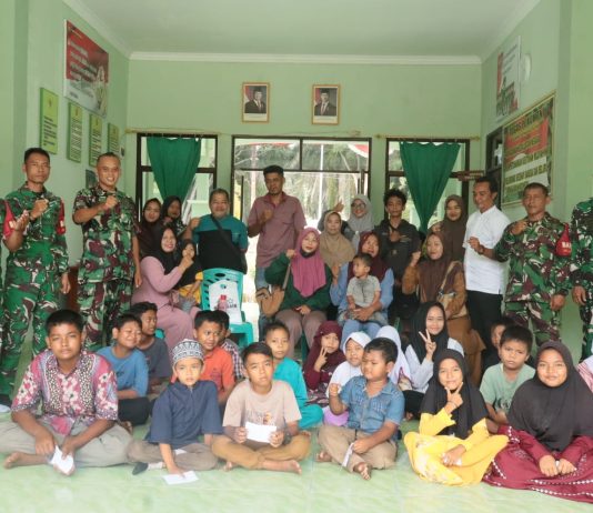 Aksi Sosial Kodim 0320 Dumai, Pererat Kemanunggalan TNI dan Rakyat
