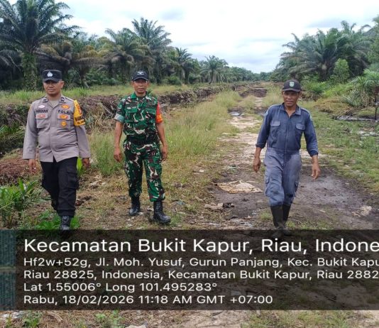 Patroli Karhutla dan Sosialisasi Pencegahan Digencarkan di Gurun Panjang