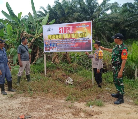 Dandim 0320/Dumai Tegaskan Sanksi Hukum bagi Pelaku Pembakaran Hutan dan Lahan