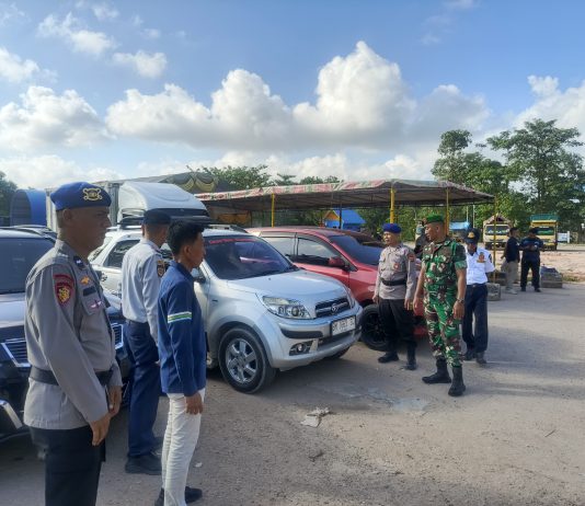 Personel Kodim Dumai Aktif di Pos Terpadu Roro, Dandim Tekankan Sinergi Pengamanan Lebaran