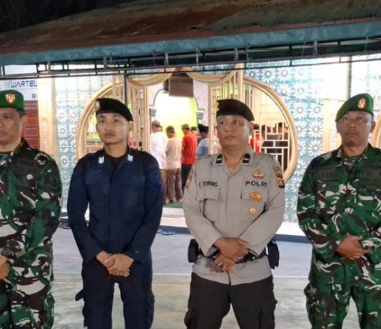 Pengamanan Salat Tarawih di Rutan Kelas IIB Dumai Berlangsung Aman dan Kondusif