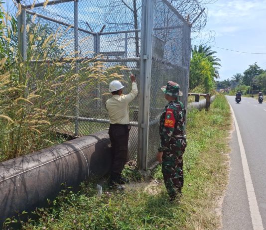 Sinergi TNI dan Pertamina, Patroli dan Sosialisasi Pengamanan Jalur Pipa di Dumai Berjalan Aman
