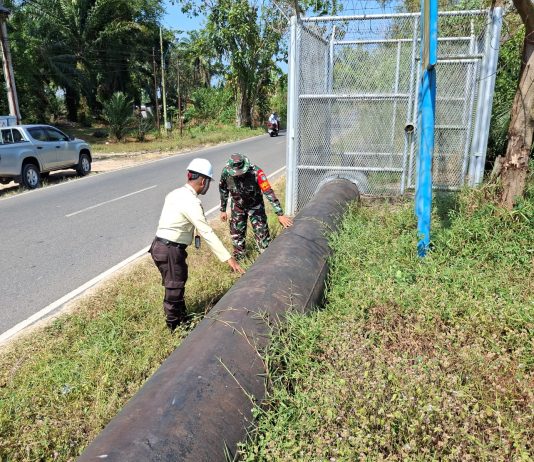 Sinergi TNI dan PHR, Patroli Gabungan Amankan Jalur Pipa Minyak di Dumai