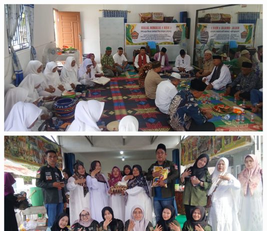 Halal Bihalal dan Wirid Bulanan KBJR Dumai Berlangsung Khidmat, Diisi Tausiyah dan Aksi Sosial Pembagian Sembako