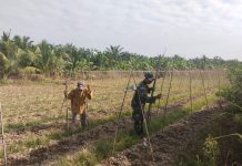 Patroli Terpadu Babinsa dan PHR Perkuat Pengamanan Jalur Pipa Minyak di Dumai