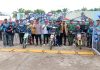 TNI Dukung Kejuaraan Grasstrack & Motocross KKAT 1 Dumai Berjalan Lancar