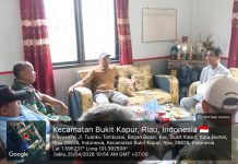 Babinsa Bagan Besar Gelar Komsos Humanis, Ajak Warga Jaga Kamtibmas, Cegah Karhutla dan Narkoba