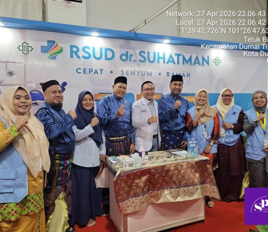 RSUD dr. Suhatman Kota Dumai Buka Stand Pelayanan Kesehatan di Dumai Expo 2026, Dirut dr. Eka Viora Effendi Turut Hadir