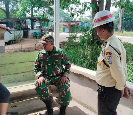 Koramil 01/Dumai dan PT PGN Perkuat Patroli Keamanan Jalur Pipa Gas